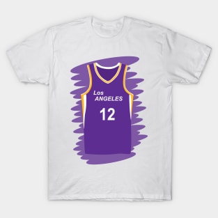 Uniform number 12 of the Los Angeles Sparks T-Shirt